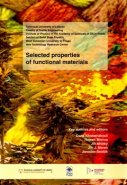 Selected properties of functional materials - Dana Křemenáková, Rajesh Mishra, Jiří Militký, Jiří J. Mareš, Jaroslav Šesták