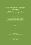 Early European Languages in the Eyes of Modern Linguistics