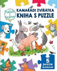 Kamarádi zvířátka: kniha s puzzle - Přátelé z farmy