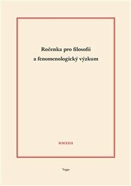 Ročenka pro filosofii a fenomenologický výzkum 2022