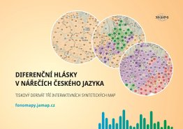Diferenční hlásky v nářečích českého jazyka. Tiskový derivát tří interaktivních syntetických map