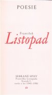 Poesie - František Listopad