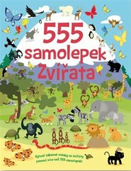 555 samolepek - Zvířata