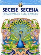 Secese - Secesní omalovánky pro dospělé - Marty Noble