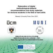 Elaboration of digital methodological-didactic recommendations and study materials for doctoral students in the field of hard skills