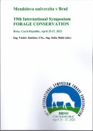 19th International Symposium Forage Conservation