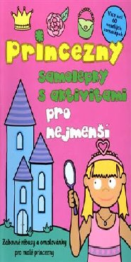 Princezny - samolepky s aktivitami pro nejmenší