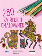 280 zvířecích omalovánek