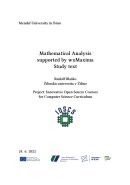 Mathematical Analysis supported by wxMaxima