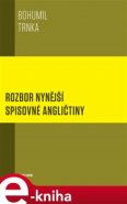 Rozbor nynější spisovné angličtiny - Bohumil Trnka