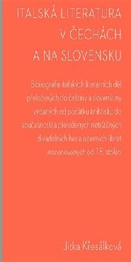Italská literatura v Čechách a na Slovensku