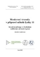 Moderní trendy v přípravě učitelů fyziky 11
