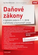 Daňové zákony v úplném znění k 1. 1. 2018 s přehledy a komentáři změn