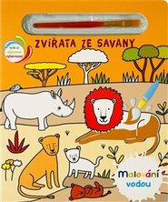 Malování vodou - Zvířata ze savany