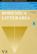 Sborník prací Filozofické fakulty brněnské univerzity V 8 – řada literárněvědná. Bohemica litteraria