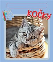 Kočky - Knižka se skládačkami, omalovánkami a pastelkou