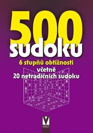 500 sudoku – fialová obálka