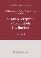 Zákon o veřejných výzkumných institucích. Komentář
