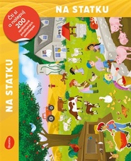 Na statku - Čti a nalepuj, kniha se samolepkami