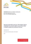 Stanovení potenciální eroze pro nehomogenní pokryv zohledňující vliv různých plodin na povrchový odtok s možným využitím pro protierozní ochranu