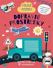 Velké samolepky - Dopravní prostředky