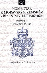 Komentář k moravským zemským zřízením z let 1516-1604