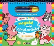Magické vodní omalovánky - Tři prasátka