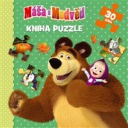 Máša a Medvěd - Kniha puzzle 30 dílků - kolektiv
