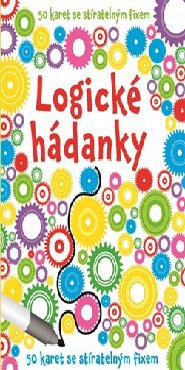 Logické hádanky - Krabička + fix + 50 karet