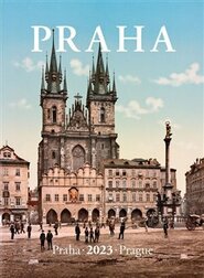 Nástěnný kalendář Praha 2023 historická