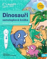 Kouzelné čtení - Samolepková knížka Dinosauři