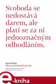 Obrana absolutního postoje