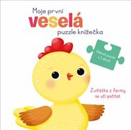 Moje první veselá puzzle knížečka - Zvířátka z farmy se učí počítat